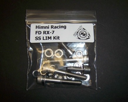 Himni SS Lower Intake Nut & Bolt Kit, 93-99 Mazda RX-7 - Click Image to Close